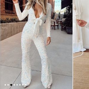 MUMU Martina Wrap Jumpsuit